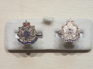 Border Regiment enamelled Cufflinks - Click Image to Close